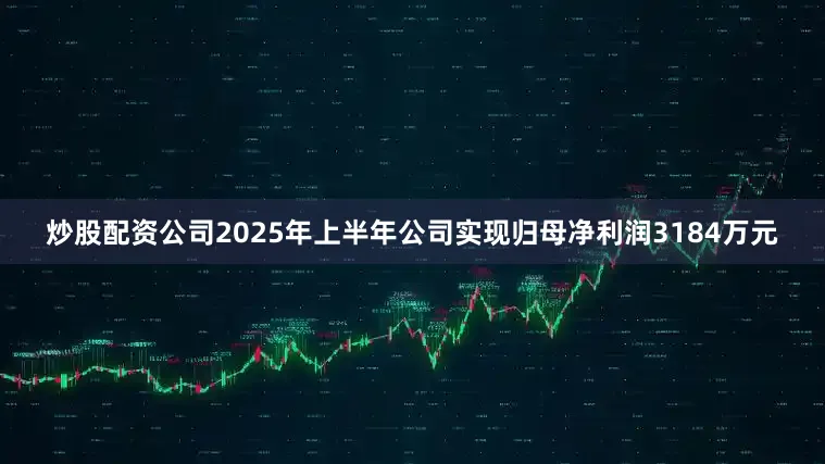 炒股配资公司2025年上半年公司实现归母净利润3184万元