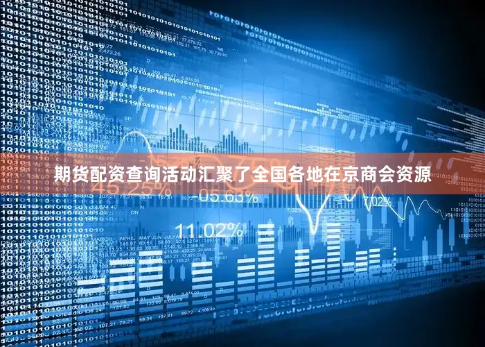 期货配资查询活动汇聚了全国各地在京商会资源